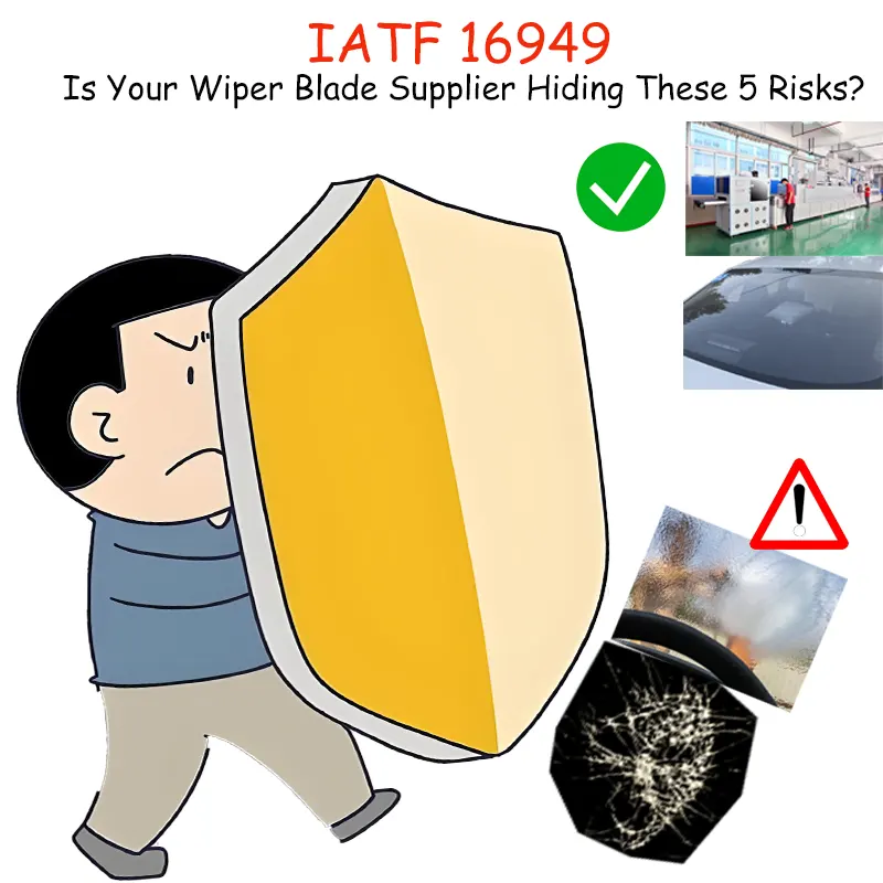 IATF 16949: هل يخفي مورد شفرات المساحات لديك هذه المخاطر الخمسة؟